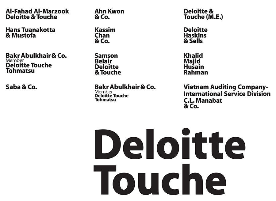 Deloitte Family Logos