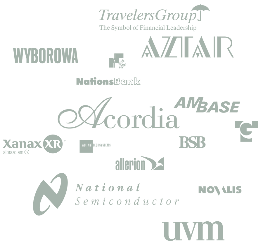selected logos